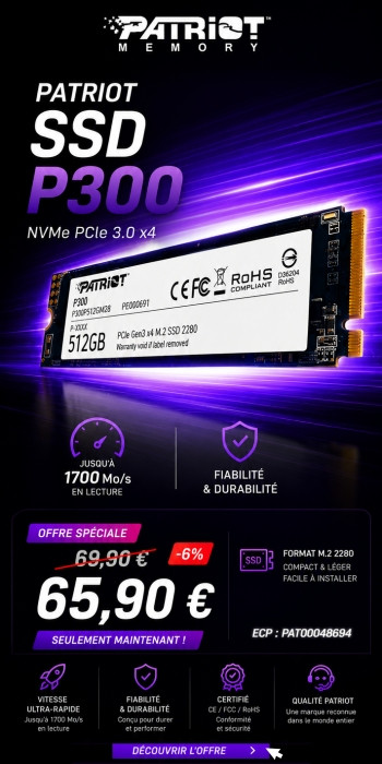 Patriot SSD P300